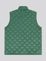 U.S. Polo Assn. Green Mens Onion Quilt Lightweight Gilet - Image 7 of 9