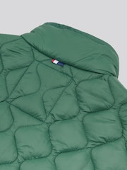 U.S. Polo Assn. Green Mens Onion Quilt Lightweight Gilet - Image 8 of 9