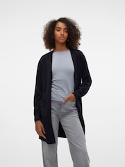 VERO MODA Black Long Sleeve Open Cardigan - Image 3 of 5