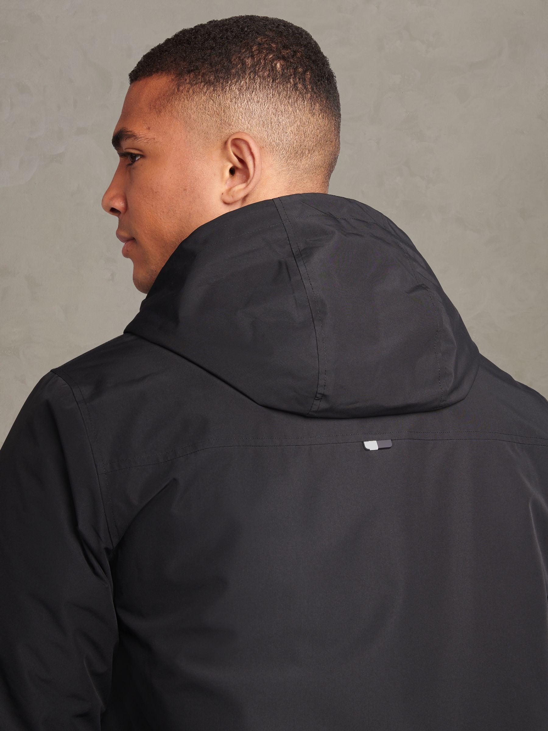 Buy U.S. Polo Assn. Black Mens Fleece Lined Windbreaker Jacket