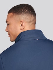 U.S. Polo Assn. Blue Mens Lightweight Quilt Funnel Puffer Jacket - Image 5 of 11