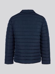 U.S. Polo Assn. Blue Mens Lightweight Quilted Collared Jacket - Image 13 of 13