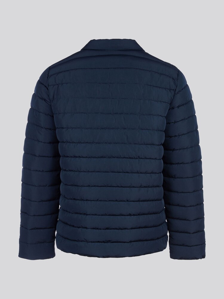 U.S. Polo Assn. Blue Mens Lightweight Quilted Collared Jacket - Image 13 of 13