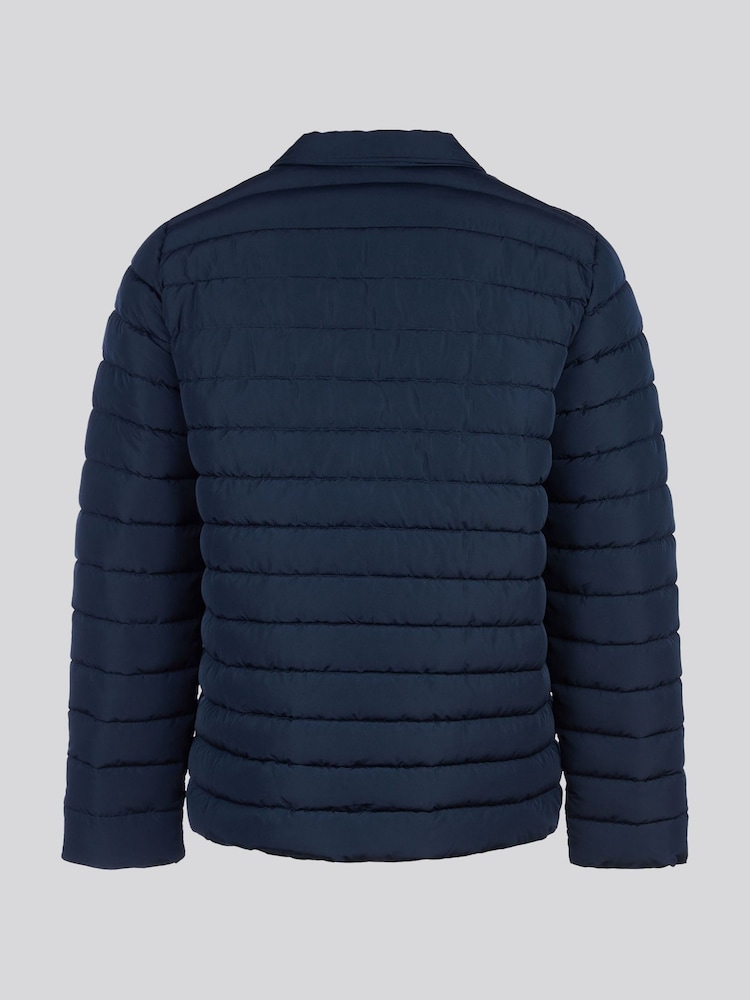 U.S. Polo Assn. Blue Mens Lightweight Quilted Collared Jacket - Image 13 of 13 U.S. Polo Assn. Blue Mens Lightweight Quilted Collared Jacket - Image 13 of 13