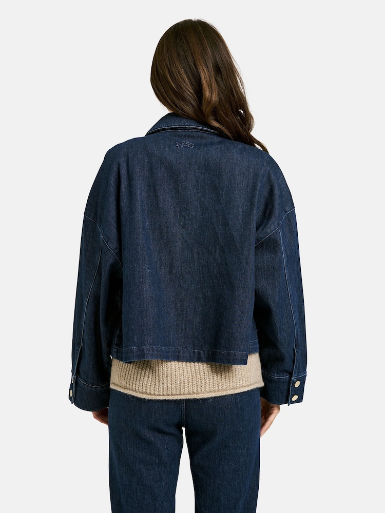 Smith & Soul Blue Oversized Denim Jacket - Image 2 of 4