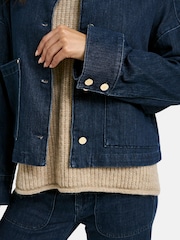Smith & Soul Blue Oversized Denim Jacket - Image 4 of 4
