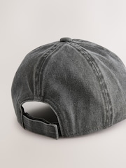 Model negru prespălat - Cotton Baseball Cap Hat (1-16yrs) - Imaginea 2 din 3