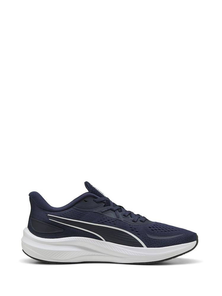 Puma Navy Skyrocket Lite 2 Trainers - Image 2 of 6