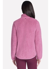 Skechers Pink Sherpa Jacket - Image 4 of 8