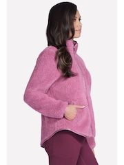 Skechers Pink Sherpa Jacket - Image 6 of 8