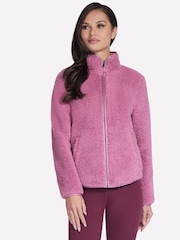 Skechers Pink Sherpa Jacket - Image 7 of 8