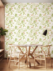 Ohpopsi Apple Peach Hummingbird 10M Wallpaper - Image 1 of 3