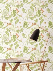Ohpopsi Apple Peach Hummingbird 10M Wallpaper - Image 2 of 3