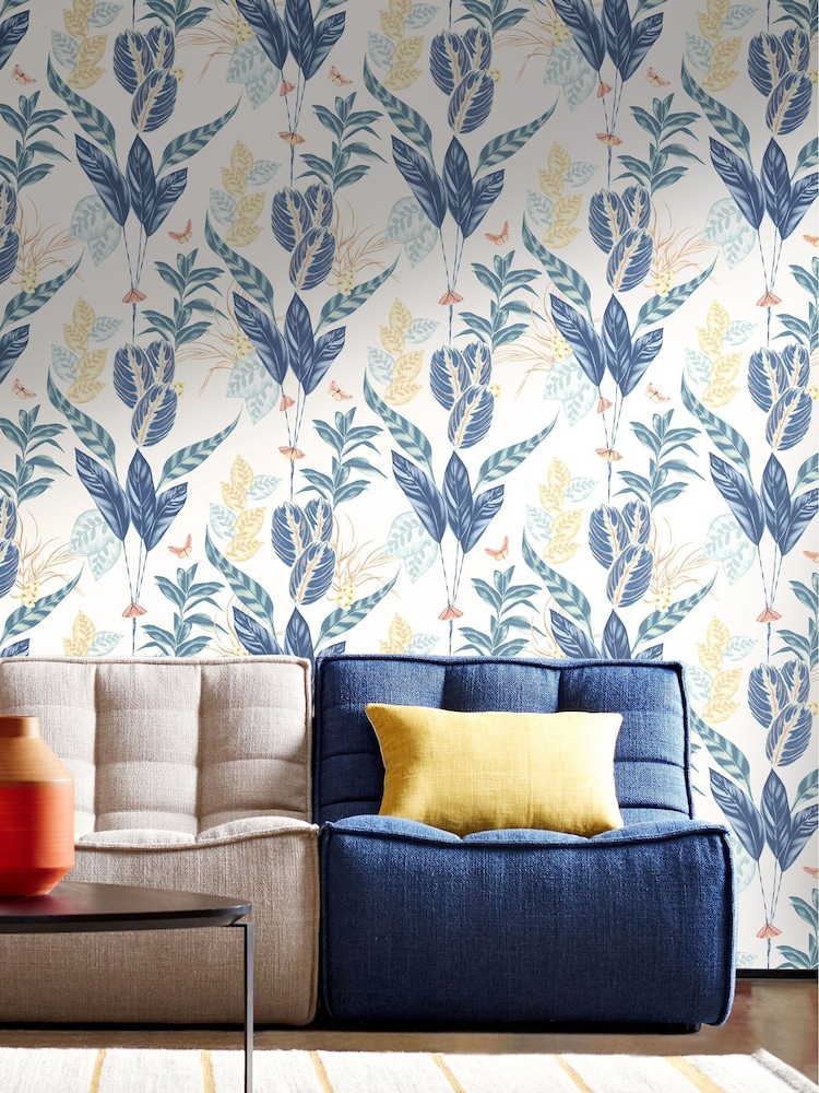 Ohpopsi Royal Blue Spirit 10M Wallpaper - Image 2 of 3