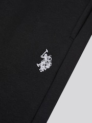 U.S. Polo Assn. Black Double Horsemen Crew Sweatshirt and Joggers Set - Image 11 of 11