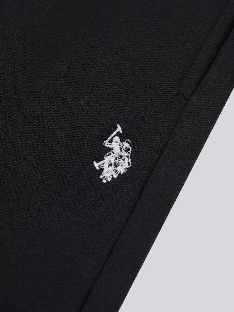 U.S. Polo Assn. Black Double Horsemen Crew Sweatshirt and Joggers Set - Image 11 of 11 U.S. Polo Assn. Black Double Horsemen Crew Sweatshirt and Joggers Set - Image 11 of 11
