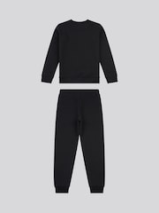 U.S. Polo Assn. Black Double Horsemen Crew Sweatshirt and Joggers Set - Image 8 of 11