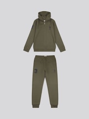 U.S. Polo Assn. Green Boys Player 3 Zip Hoodie and Joggers Set - Image 7 of 10