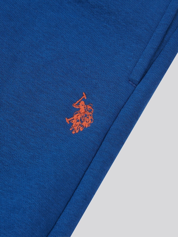 U.S. Polo Assn. Blue Double Horsemen Crew Sweatshirt and Joggers Set - Image 4 of 4 U.S. Polo Assn. Blue Double Horsemen Crew Sweatshirt and Joggers Set - Image 4 of 4
