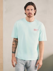 أخضر/رمادي - Graphic Short Sleeve Jersey Pyjamas Set 2 Pack - صورة 15 من 17