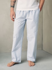 White/Blue Snoopy Breakfast Graphic Short Sleeve Pyjamas Set - Image 3 of 12