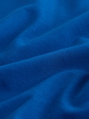 Blau/Grün - Check Jersey Short Sleeve Pyjamas Set - Bild 11 von 11