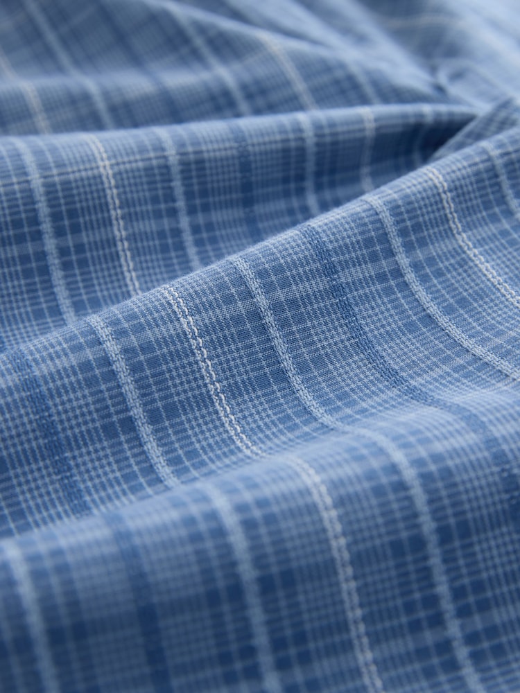 Zils/tumši zils - Check Woven Pyjama Bottoms 2 Pack - Attēls 11 no 11