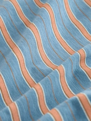 Roşu/Albastru - Stripe Short Sleeve Jersey Pyjamas Set 2 Pack - Imaginea 7 din 13