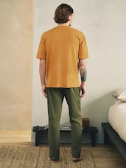 Grün/Orange - Bedrucktes Kurzarm-Pyjama-Set im 2 er-Pack - Bild 11 von 17