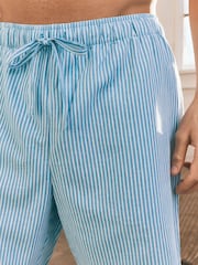 Grün & Blau - Woven Stripe Pyjama Shorts 2 Pack - Bild 9 von 12