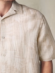 Neutral Woven Shirt and Shorts Set - Image 5 of 11