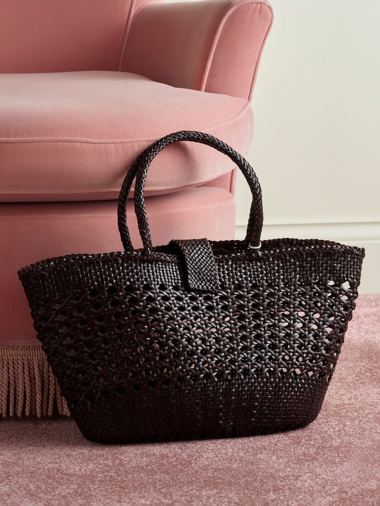 Rixo x Dragon Diffusion Dark Brown Lucine Bag - Image 10 of 10