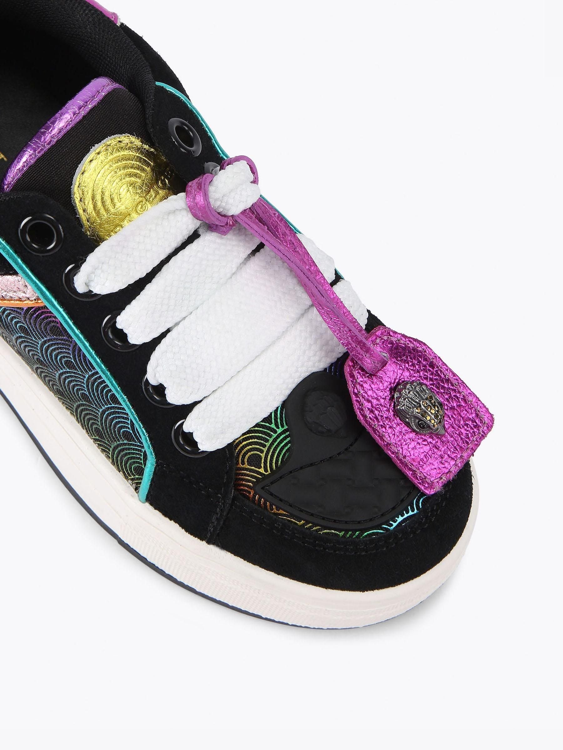 Buy Carvela Black/Purple Jive Lace-Up Trainers from Next South Africa
