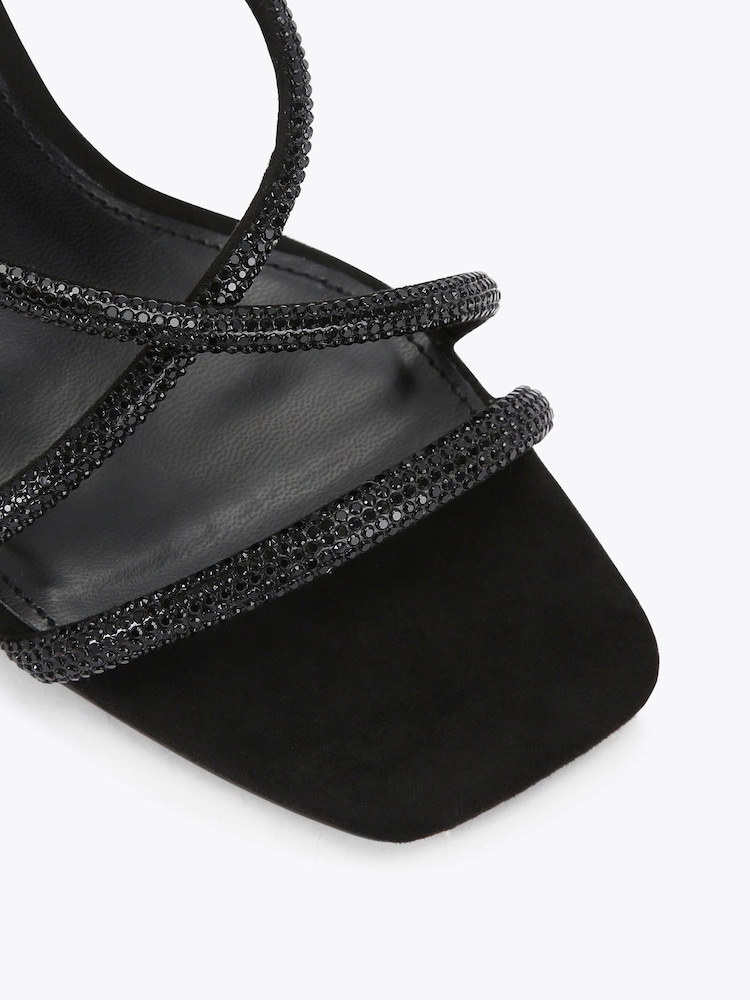 Preto - Carvela Ravello Low Sandals - Imagem 4 de 4
