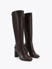 KG Kurt Geiger Brown Trix Knee Boots - Image 3 of 5
