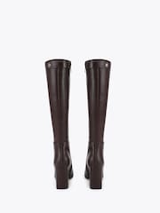 KG Kurt Geiger Brown Trix Knee Boots - Image 4 of 5