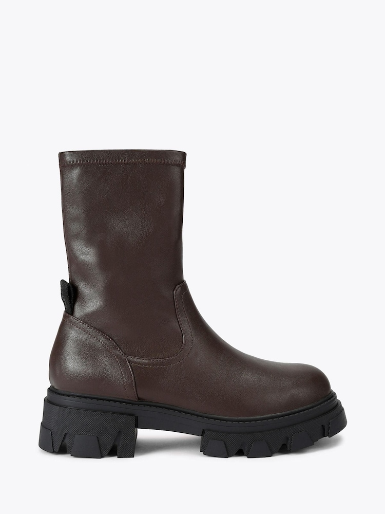 rjava - Carvela Explorer Sock Boots - Slika 1 iz 4 rjava - Carvela Explorer Sock Boots - Slika 1 iz 4