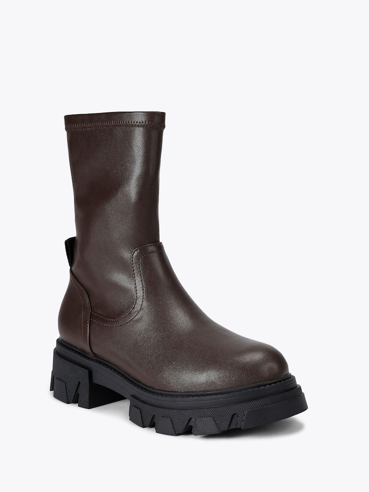 rjava - Carvela Explorer Sock Boots - Slika 2 iz 4 rjava - Carvela Explorer Sock Boots - Slika 2 iz 4