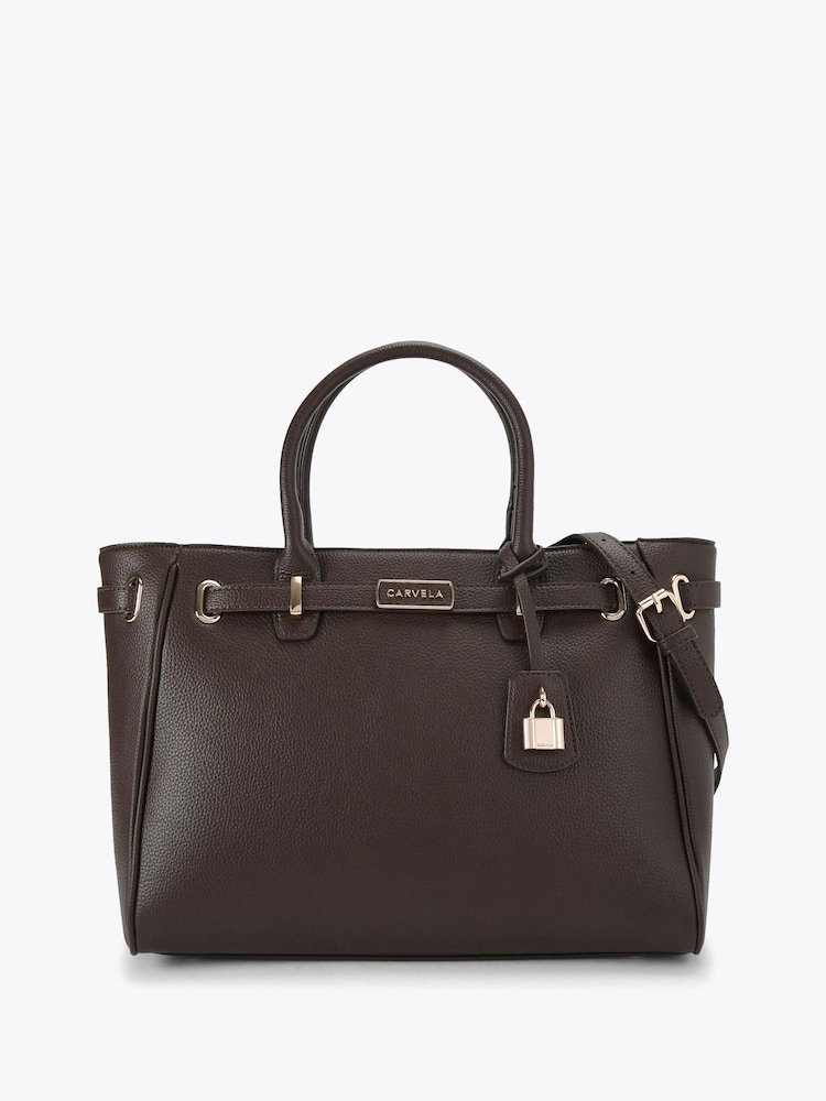 Carvela Violet Belted Tote Bag - Image 1 of 4 Carvela Violet Belted Tote Bag - Image 1 of 4