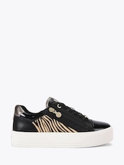 Carvela Statement Zip Trainers - Image 1 of 4