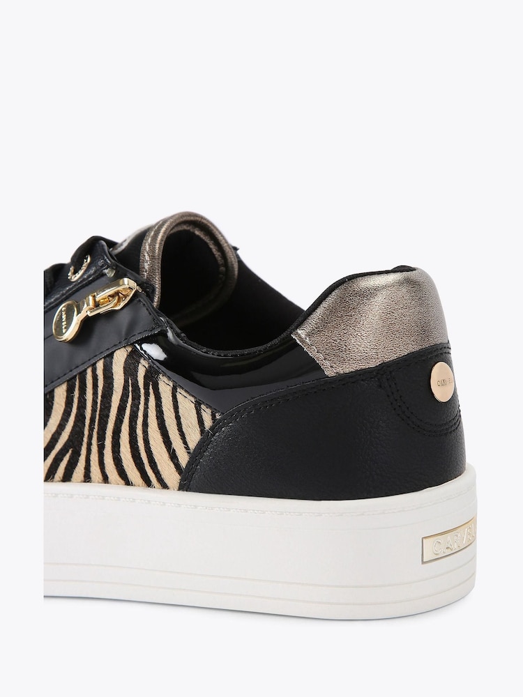 Carvela Statement Zip Trainers - Image 4 of 4