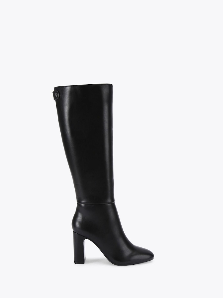 KG Kurt Geiger Trix Knee Black Boots - Image 2 of 5 KG Kurt Geiger Trix Knee Black Boots - Image 2 of 5