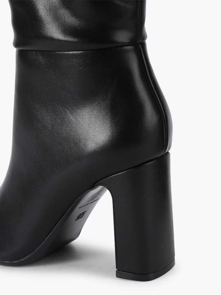 KG Kurt Geiger Trix Knee Black Boots - Image 5 of 5 KG Kurt Geiger Trix Knee Black Boots - Image 5 of 5