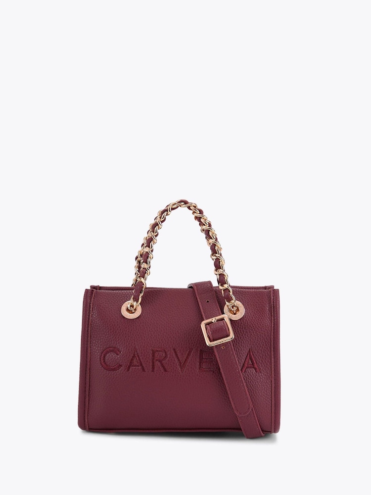 Carvela Red Sorrento Micro Tote Bag - Image 1 of 4
