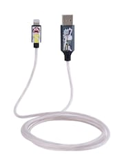 Rick and Morty Green Light Up Charging Cable - Image 4 of 6