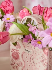 Cath Kidston Pink Spitalfields Hand Bag Vase - Image 4 of 5