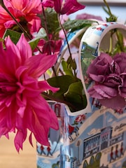 Cath Kidston Blue London Hand Bag Vase - Image 3 of 5