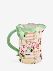Cath Kidston Green Check Jug Vase - Image 5 of 5