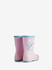 Hunter Pink Kids First Unicorn Print Boots - Image 3 of 4