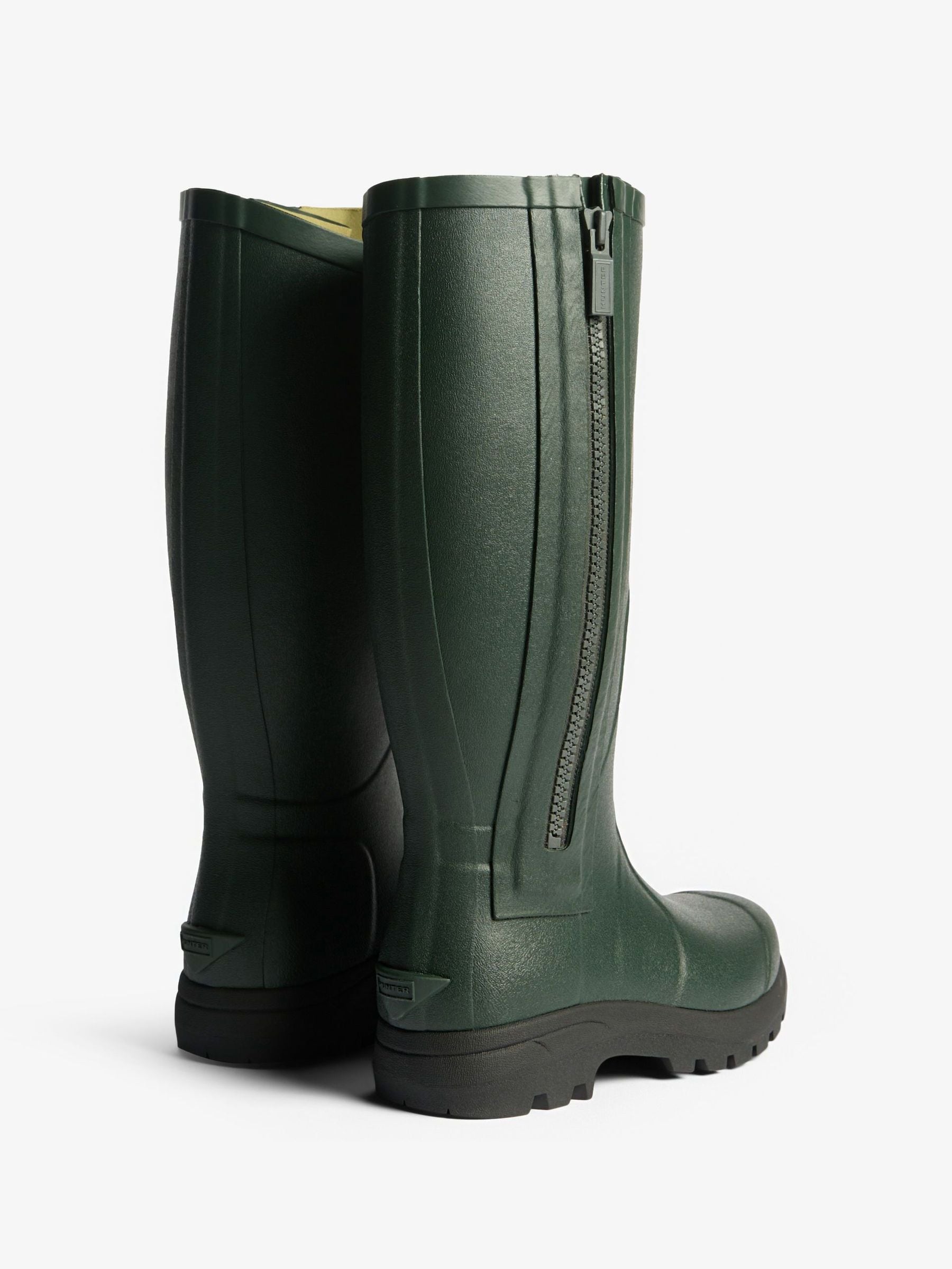 Buy Hunter Olive Green Balmoral Mkii Full Zip Boots from Next USA